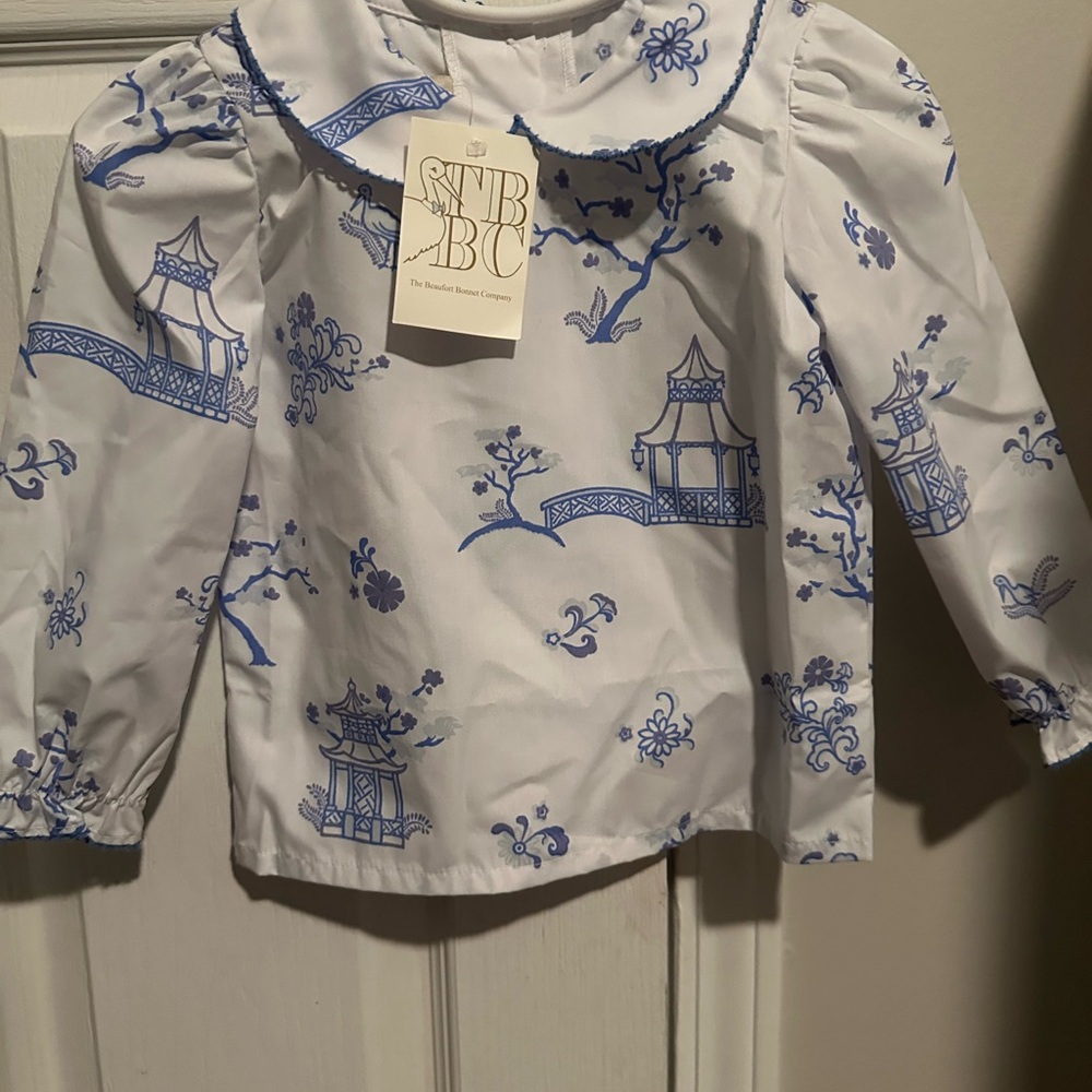 The Beaufort Bonnet Company Maude’s Pagoda Shirt NWT